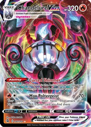 Chandelure VMAX 040/264/264 - Ultra Rare - Holofoil