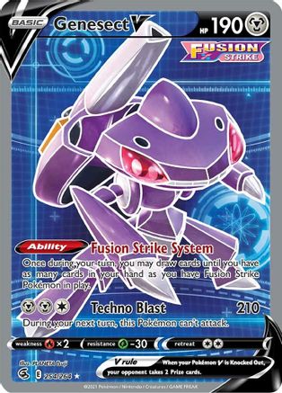 Genesect V (Full Art) 254/264/264 - Ultra Rare - Holofoil