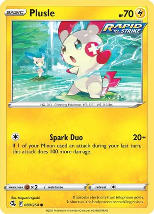 Plusle 089/264/264 - Common