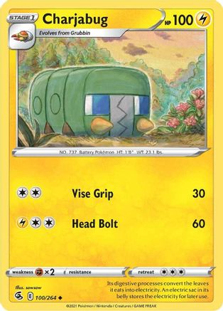 Charjabug 100/264/264 - Uncommon