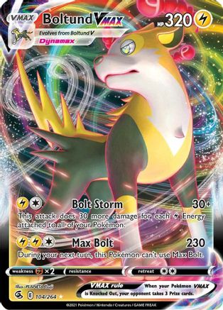 Boltund VMAX 104/264/264 - Ultra Rare - Holofoil