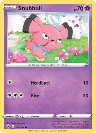 Snubbull 115/264/264 - Common