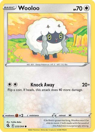 Wooloo (222) 222/264/264 - Common