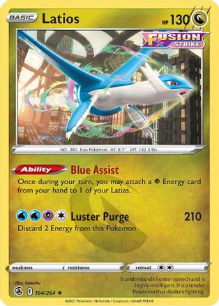 Latios 194/264/264 - Rare