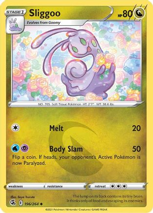 Sliggoo 196/264/264 - Uncommon