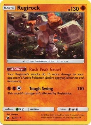 Regirock 053/111 - Promo - Holofoil