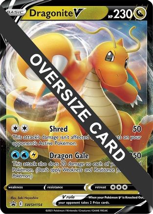 Dragonite V SWSH154 - Promo - Holofoil