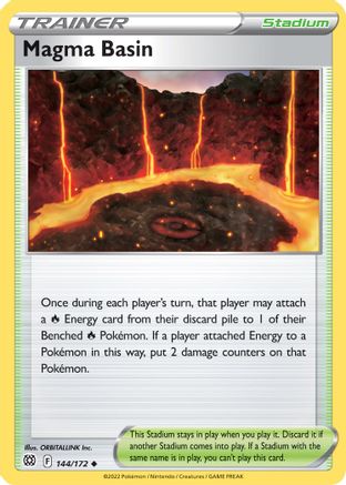 Magma Basin 144/172/172 - Uncommon