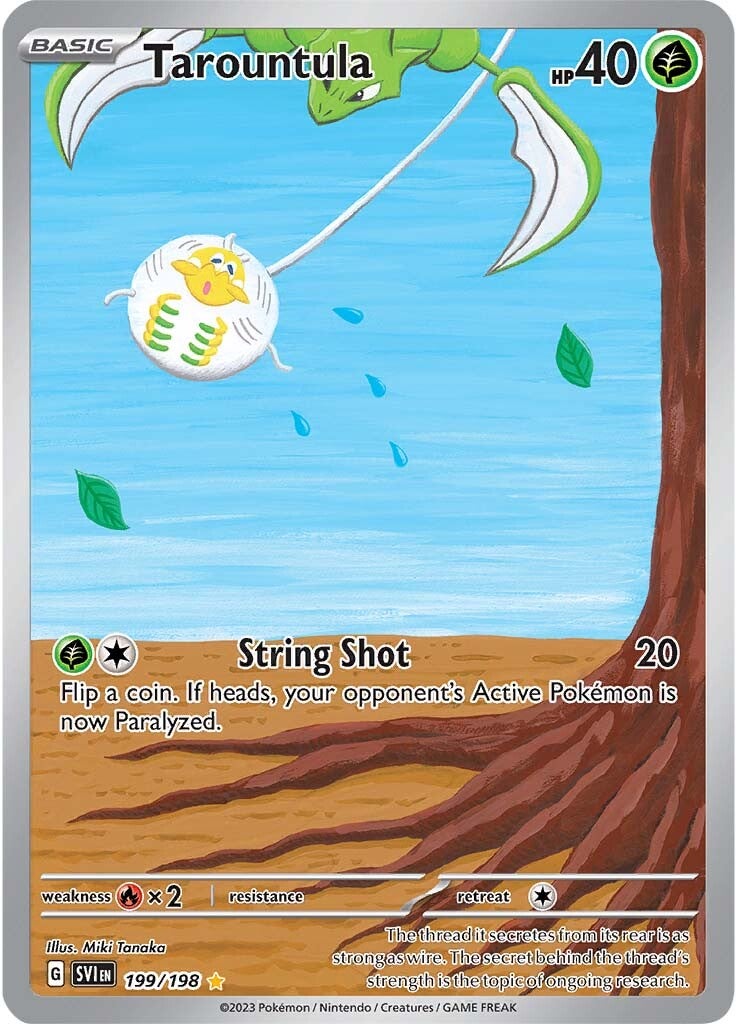 Tarountula 199/198 - Illustration Rare - Holofoil