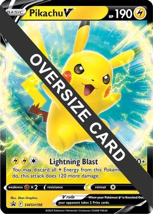 Pikachu V SWSH198 - Promo - Holofoil