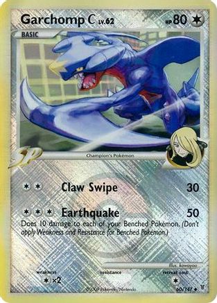Garchomp C 060/147 - Promo - Reverse Holofoil