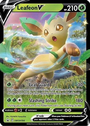 Leafeon V SWSH194/307 - Promo - Holofoil