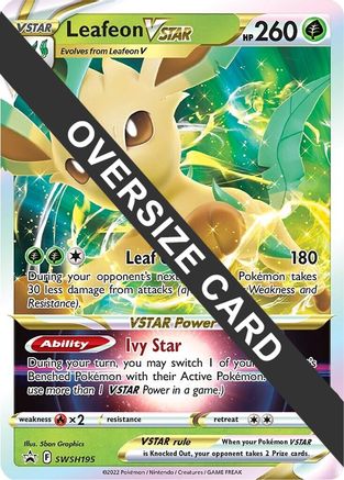Leafeon VSTAR SWSH195 - Promo - Holofoil