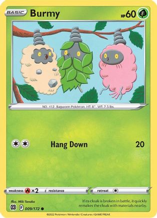 Burmy 009/172/172 - Common