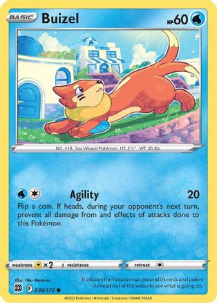 Buizel 038/172/172 - Common