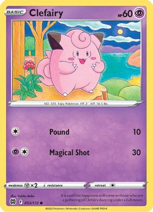 Clefairy 053/172/172 - Common