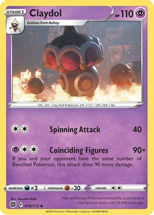 Claydol 059/172/172 - Uncommon