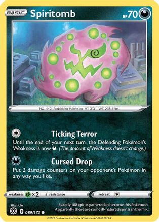 Spiritomb 089/172/172 - Common