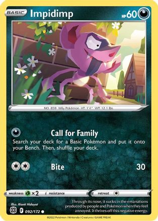 Impidimp 092/172/172 - Common