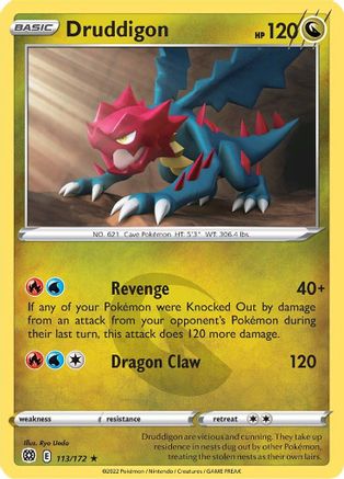 Druddigon 113/172/172 - Rare