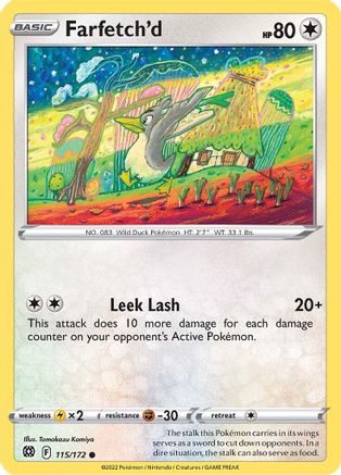 Farfetch'd 115/172/172 - Common