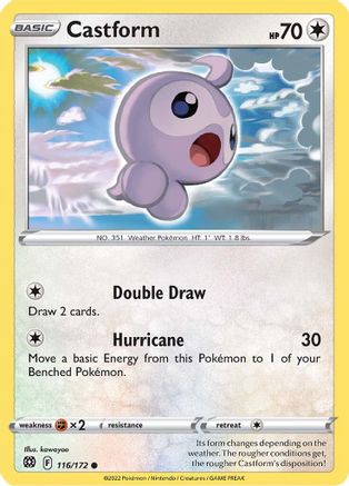 Castform 116/172/172 - Common