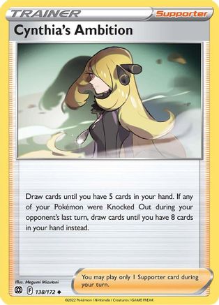 Cynthia's Ambition 138/172/172 - Uncommon