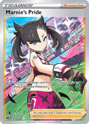 Marnie's Pride (Full Art) 171/172/172 - Ultra Rare - Holofoil