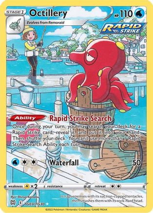 Octillery TG03/TG30/30 - Ultra Rare - Holofoil
