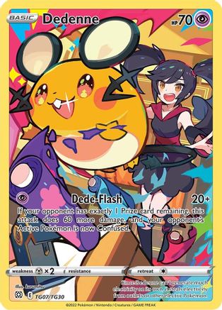 Dedenne TG07/TG30/30 - Ultra Rare - Holofoil