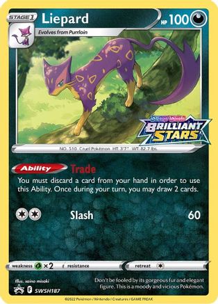 Liepard SWSH187/307 - Promo - Holofoil