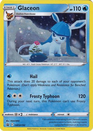 Glaceon SWSH192/307 - Promo - Holofoil
