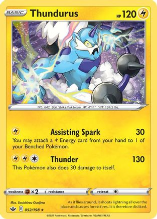 Thundurus 052/198 - Promo - Holofoil