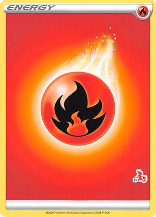 Fire Energy (#8 Cinderace Stamped) - Promo