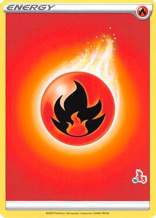 Fire Energy (#16 Cinderace Stamped) - Promo