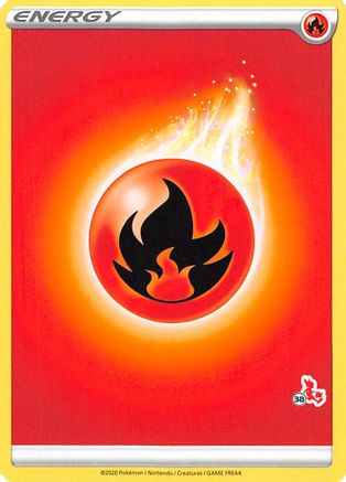 Fire Energy (#38 Cinderace Stamped) - Promo