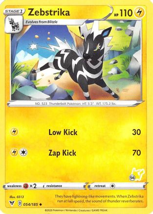 Zebstrika 054/185 - Promo