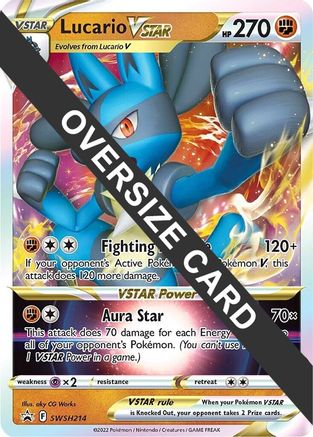 Lucario VSTAR SWSH214 - Promo - Holofoil