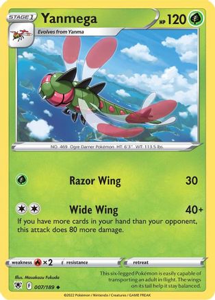 Yanmega 007/189/189 - Uncommon