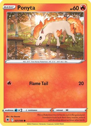 Ponyta 021/189/189 - Common