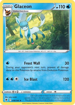 Glaceon 038/189/189 - Rare