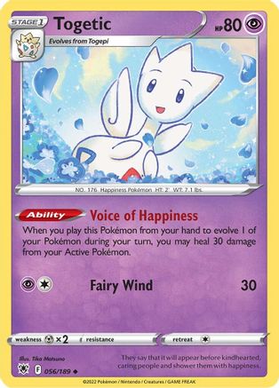 Togetic 056/189/189 - Uncommon