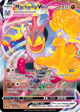 Machamp VMAX 073/189/189 - Ultra Rare - Holofoil