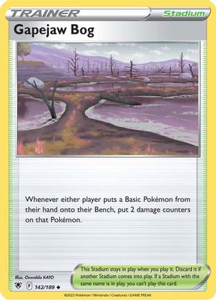 Gapejaw Bog 142/189/189 - Uncommon