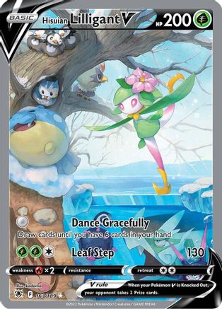 Hisuian Lilligant V (Alternate Full Art) 163/189/189 - Ultra Rare - Holofoil