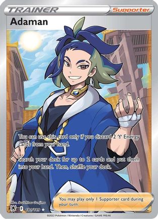 Adaman (Full Art) 181/189/189 - Ultra Rare - Holofoil