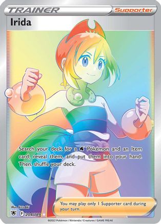 Irida (Secret) 204/189/189 - Secret Rare - Holofoil