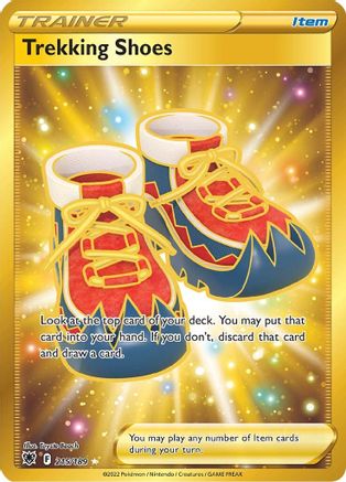 Trekking Shoes (Secret) 215/189/189 - Secret Rare - Holofoil