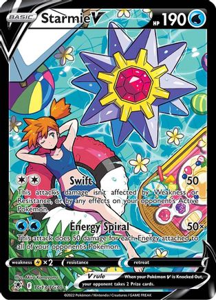 Starmie V TG13/TG30/30 - Ultra Rare - Holofoil