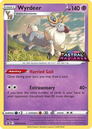 Wyrdeer SWSH206/307 - Promo - Holofoil